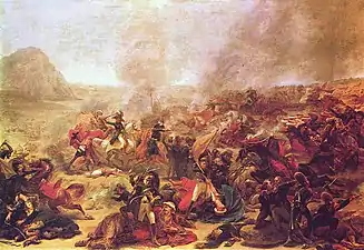La batalla de Nazaret, 1801, 136.1 x 196.4&nbsp;cm, Museo de Bellas Artes de Nantes.