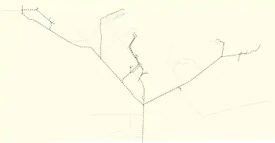 Mapa de plataformas de lanzamiento en Baikonur