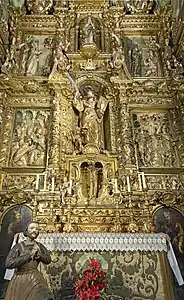 Retablo barroco de San Marcos.