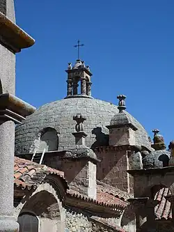 Cúpula de la nave central de la Basílica