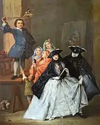 Visto por Pietro Longhi en 1757
