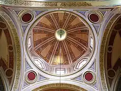 Cúpula sobre el crucero.