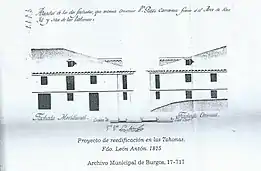 redificación del Barrio de las tahonas en el año 1815