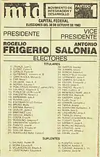 Movimiento de Integración y Desarrollo