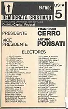 Partido Demócrata Cristiano