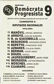 Partido Demócrata Progresista