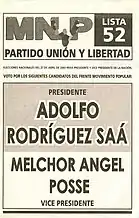 Partido Unión y Libertad