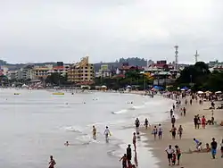 Vista de la playa de Canasvieiras
