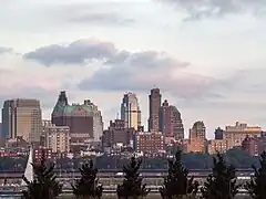 En el skyline de Brooklyn