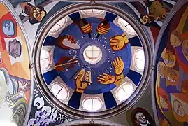 Cúpula del Mural Montañas de Michoacán