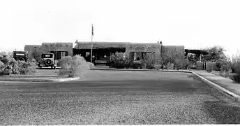 Centro de visitantes en 1934