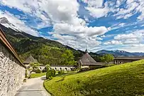 Interior del castillo.