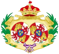 La infanta María Cristina(1833–†1902)