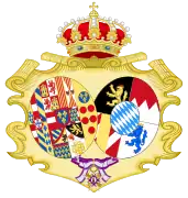 La reina María Sofía de las Dos Sicilias