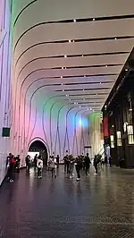 Conexión con estación Tobalaba