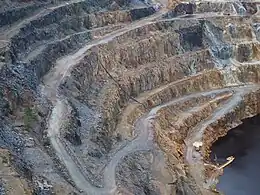 Vista de los bancos de la Corta.