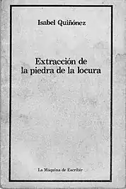 Cubierta de "Extracción de la piedra de la locura".