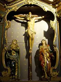 Calvario del convento de la Concepción en Cuellar Segovia en España.