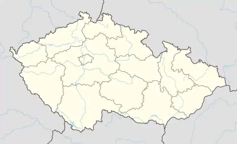 Ústí nad Labem ubicada en República Checa