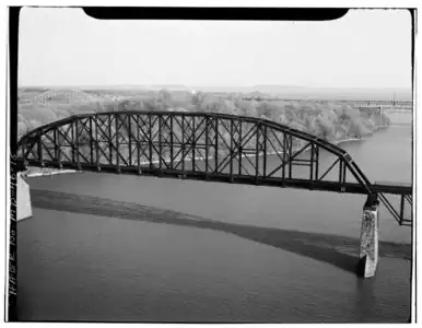 Puente ferroviario sobre el río Susquehanna (1910) en Maryland