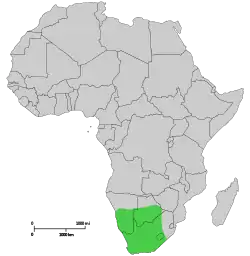 Distribución histórica (c. 1700)