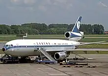 McDonnell Douglas DC-10 de Sabena en el aeropuerto de Bruselas (1977)