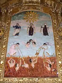 Retablo de las Benditas Ánimas del Purgatorio.