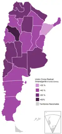 Elecciones presidenciales de Argentina de 1958