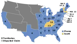 Elecciones presidenciales de Estados Unidos de 1852