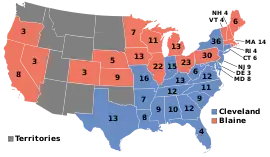 Elecciones presidenciales de Estados Unidos de 1884