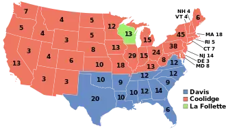 Elecciones presidenciales de Estados Unidos de 1924