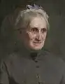 Old Age Portrait of Anna G. Chase Derrick,1892,