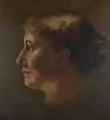 Small Head in Profile (Portrait of Mary Eliza Starbuck), circa 1890