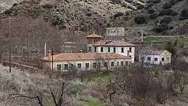 Edificio principal de la central hidroeléctrica.