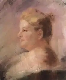 Retrato de Emilia Pardo Bazán en 1897