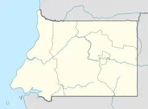 Ebibeyín ubicada en Guinea Ecuatorial