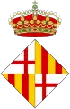 Escudo de Barcelona de dos palos desde el siglo XIX