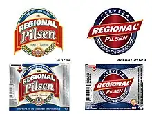 Cambio de imagen de Cerveza Regional Pilsen 2021-2023