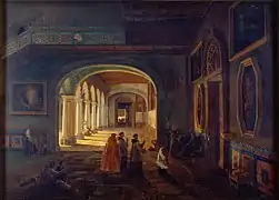 Antesacristía del convento de San Francisco (1855)