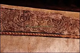 Cenefa del claustro alto