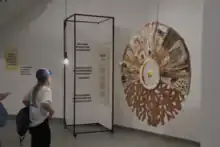 Pieza del Palo del Ahorcado elaborada por el Colectivo Mayaelo de Ciudad Bolívar.