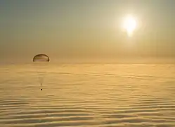 Soyuz TMA-14M aterrizaje