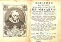 Biografía del dominico Vicente de Bernedo, natural de Puente la Reina (1750)