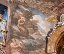 Fig. 28. Milagro de la predicación a los peces en Rimini.