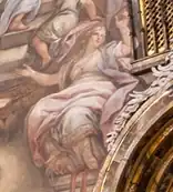 Fig. 43. Mujer pisando la cabeza de un hombre