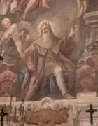 Fig. 47: «S. N ESTEBAN PADRE Ɖ S.EMRICO REI Ɖ VNGRIA»