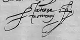 Firma de Pedro Cortés de Monroy