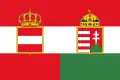 Bandera mercante del Imperio austrohúngaro (1869-1906)