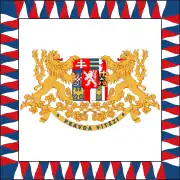 Estandarte presidencial de Checoslovaquia en 1918-1939 y 1945-1960.