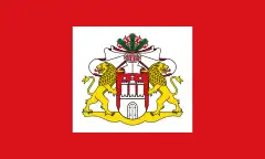 Bandera de Estado de Hamburgo